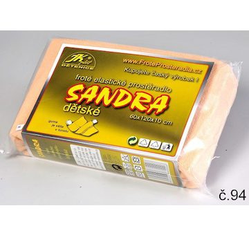 Dětské froté prostěradlo, 60x120cm - Sandra 60 froté standard