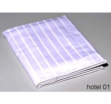 Ložní povlečení z atlasgrádlu, 135x200cm - HOTEL - dezén 01