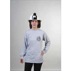 Pracovní trika pro hasiče - dlouhý rukáv s potiskem, vel. M