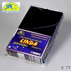 Jednolůžkové froté prostěradlo, 90x200x12cm - Linda 90